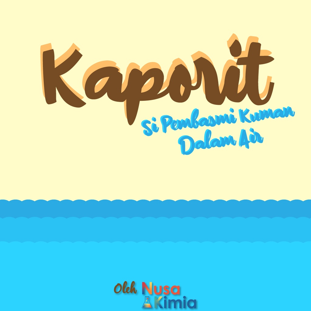 Kaporit Tablet Kecil / Klorin Tablet Kecil  TCCA 90% 1 Kg