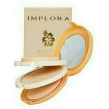 Implora Bedak padat 3in1/implora bedak compact/implora bedak seulutu-1