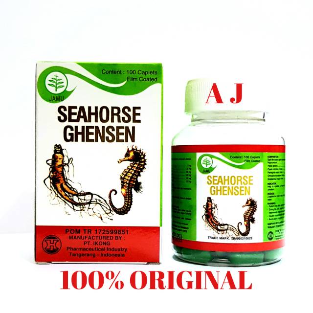 Seahorse Ghensen Kidney - Obat Sehat Ginjal