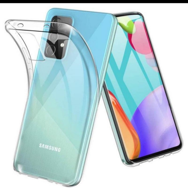 NEW Samsung A32 4G, A52, A72, A02, M02 M32 M12 M52 5G, A03 Core Soft Case Silikon Bening Clear Premium Ultra Slim ( by TA)