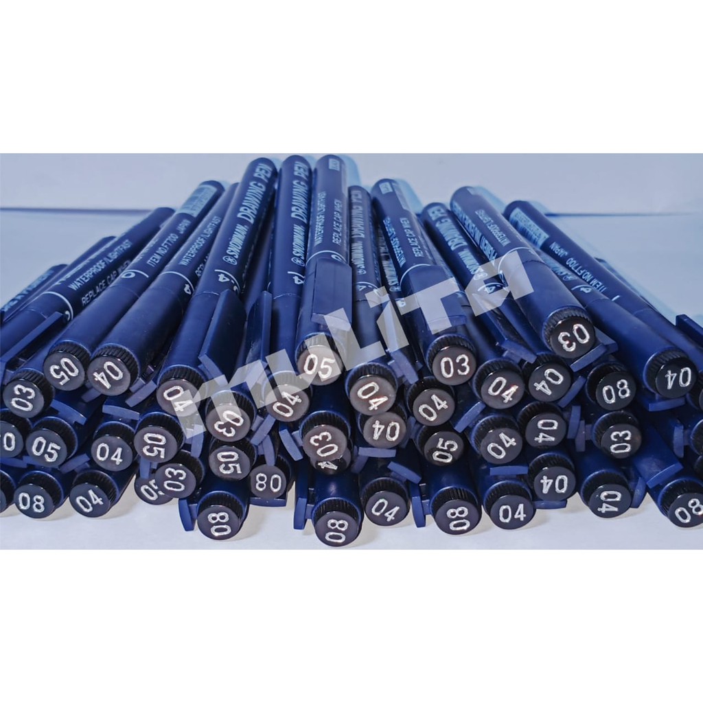 

Snowman Drawing Pen (tinta pigmen)