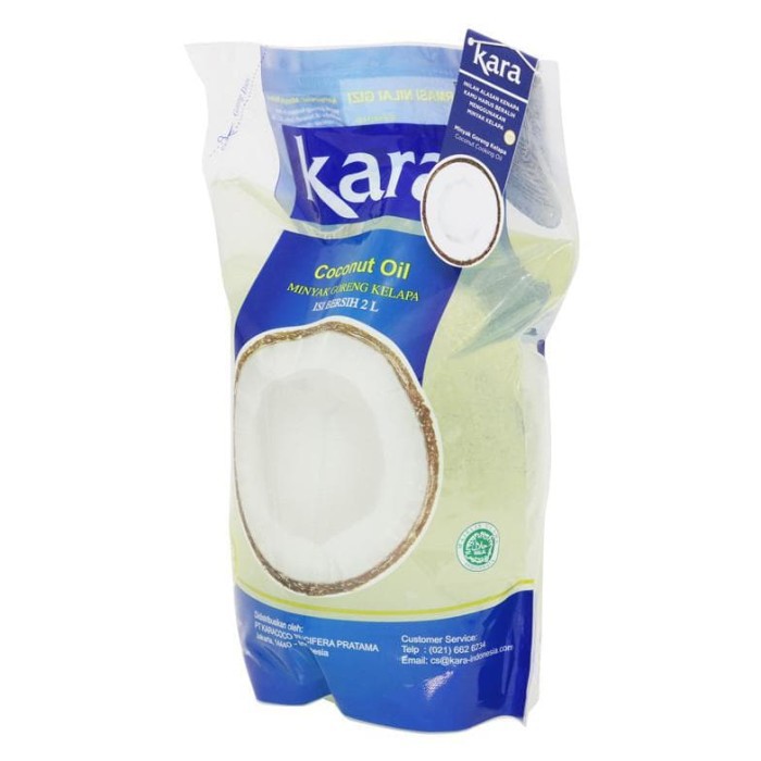 

MINYAK KELAPA 2 LITER COCONUT OIL KARA