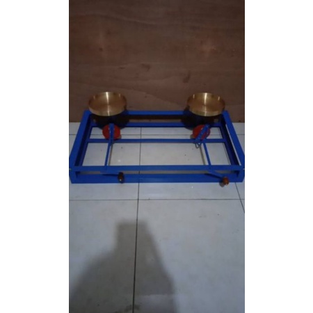 alat putar leker 2 tungku + 2 loyang ukuran 16 cm