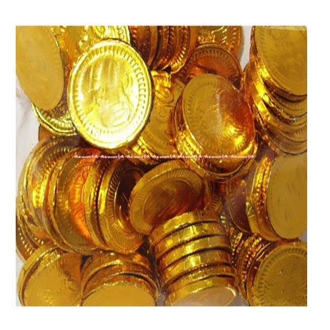 S&amp;L Milk Chocolate 300gr Coklat Susu Coin Chocolate Gold Coklat Koin Kemasan Toples Imlek Gong xi Fa Chai