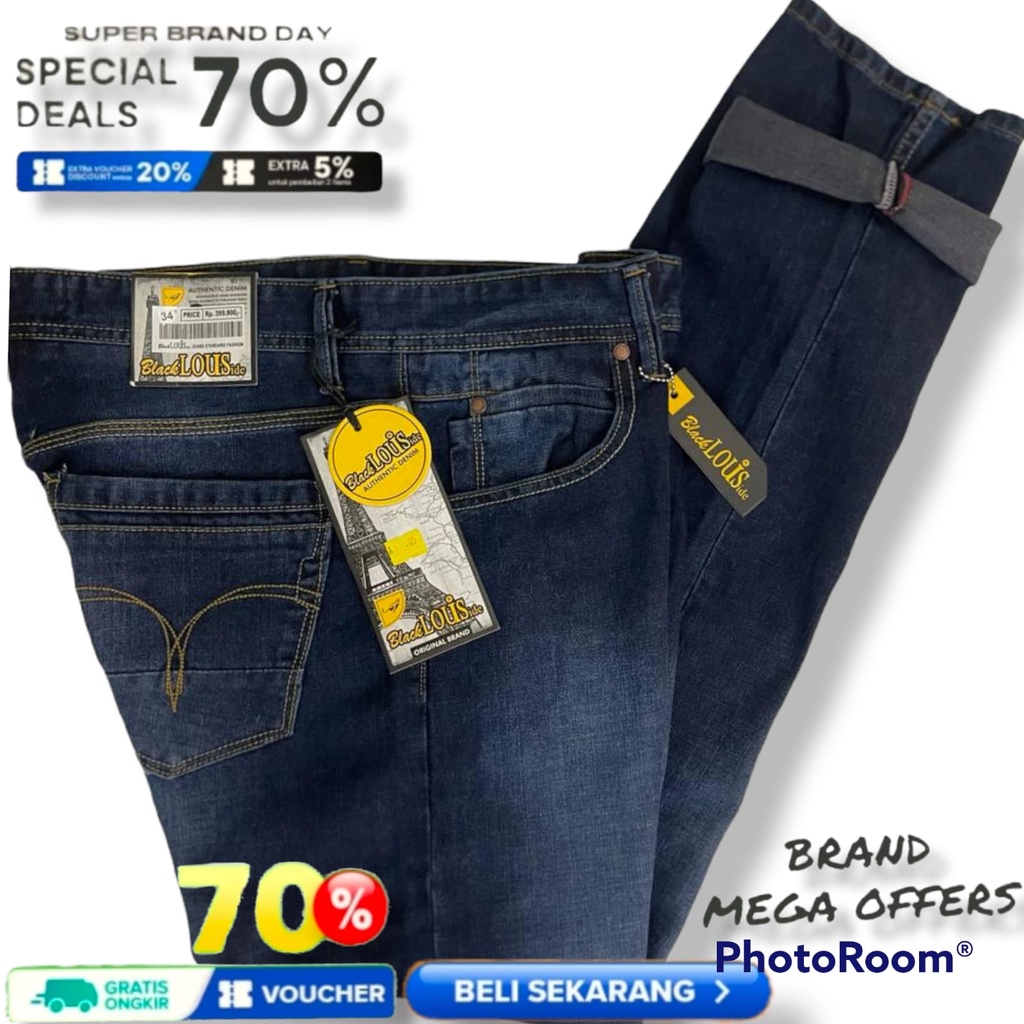 CELANA REGULER PRIA lois ORIGINAL CELANA JEANS PANJANG COWOK