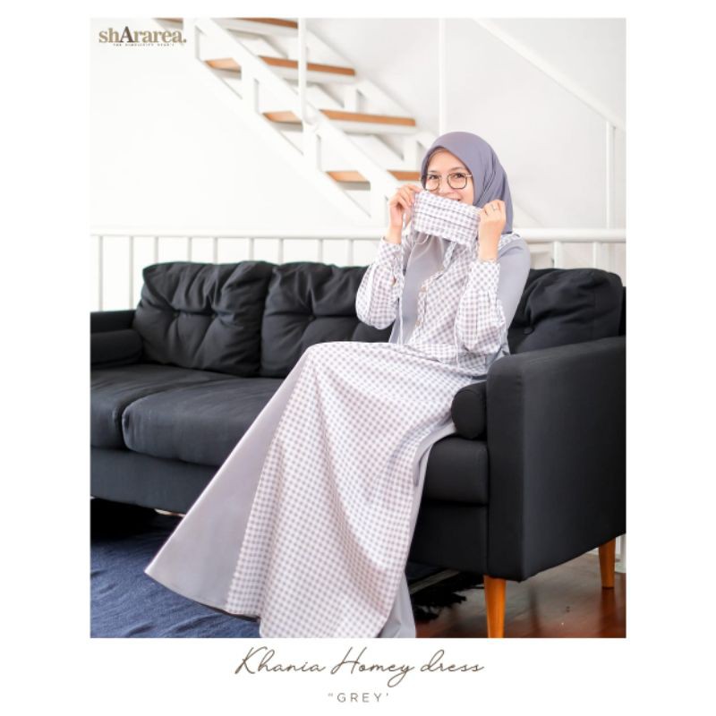 New Arrival 
Khania Homey Dress
(Dress Saja)
by shArarea