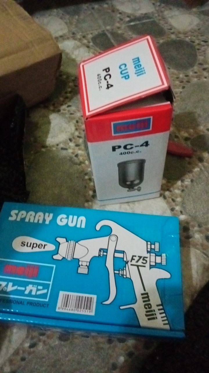 Spray Gun Meiji F75 Premium Original