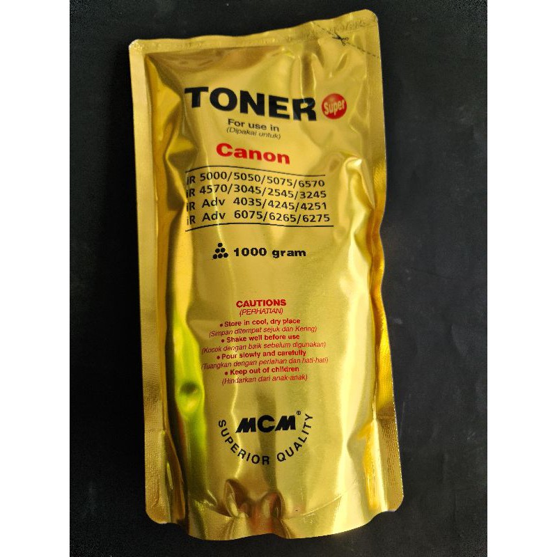 

toner tinta fotocopy MCM 1000 gram