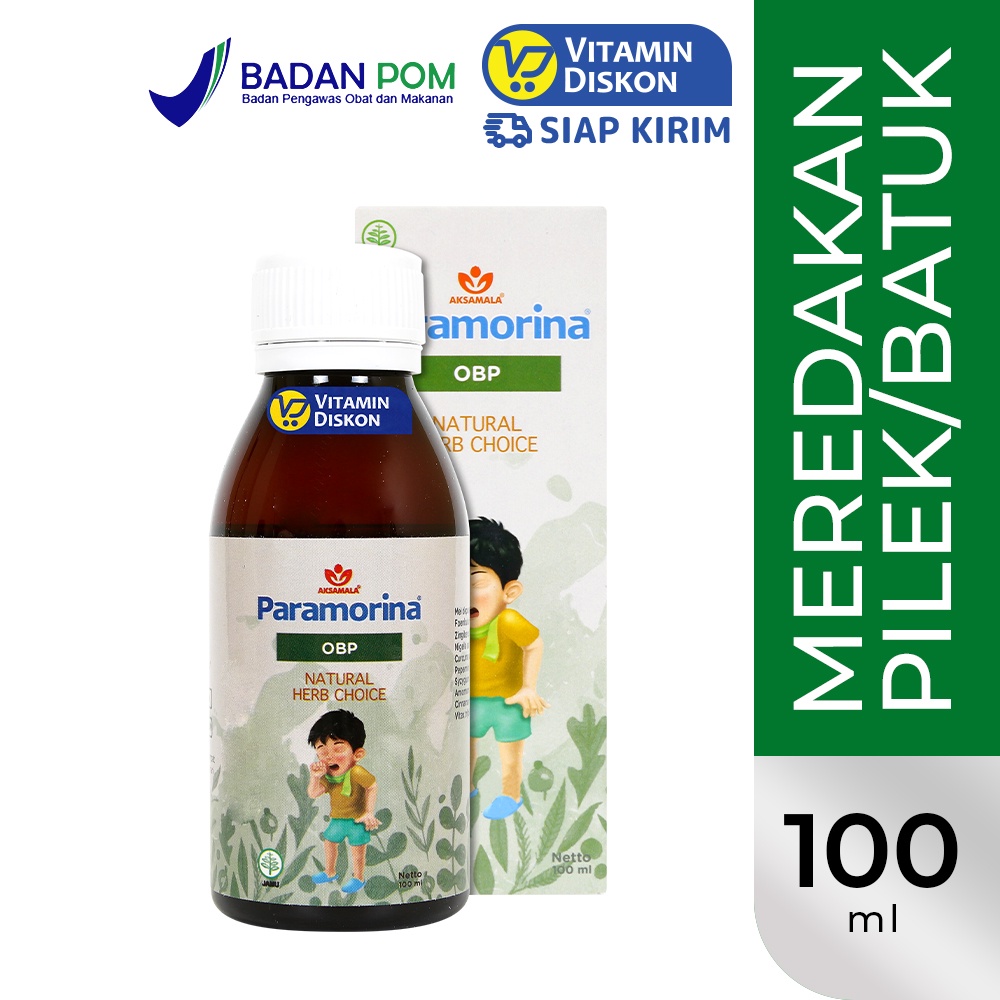 PARAMORINA OBP MADU ANAK ATASI BATUK PILEK - 100ML