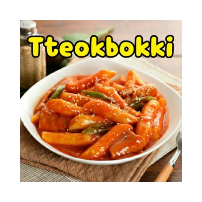 

BISA COD FRESH Korean Tteokboki homemade & halal Fusion Taste pedas manis. Dilu