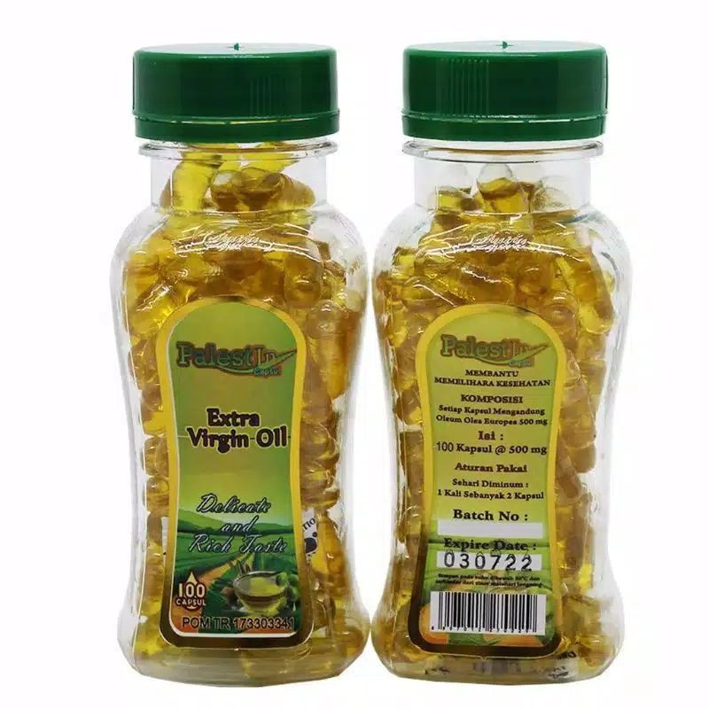PREMIUM Membantu Melancarkan Persalinan / Melahirkan Minyak Zaitun Palestina 100 Kapsul Asli