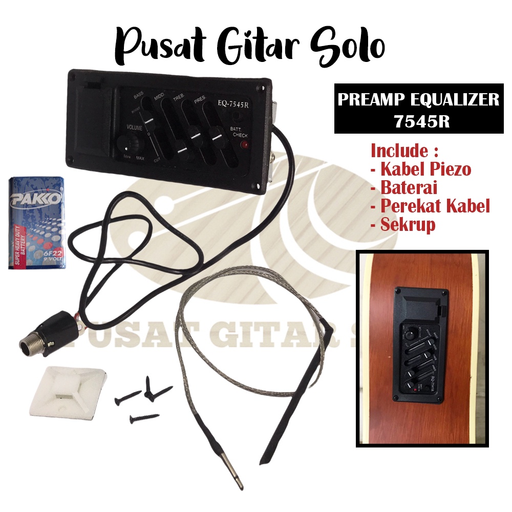 Equalizer gitar 7545r