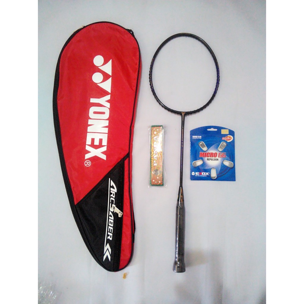 Raket Badminton Yonex Arcsaber 8 Termurah + Bonus Lengkap