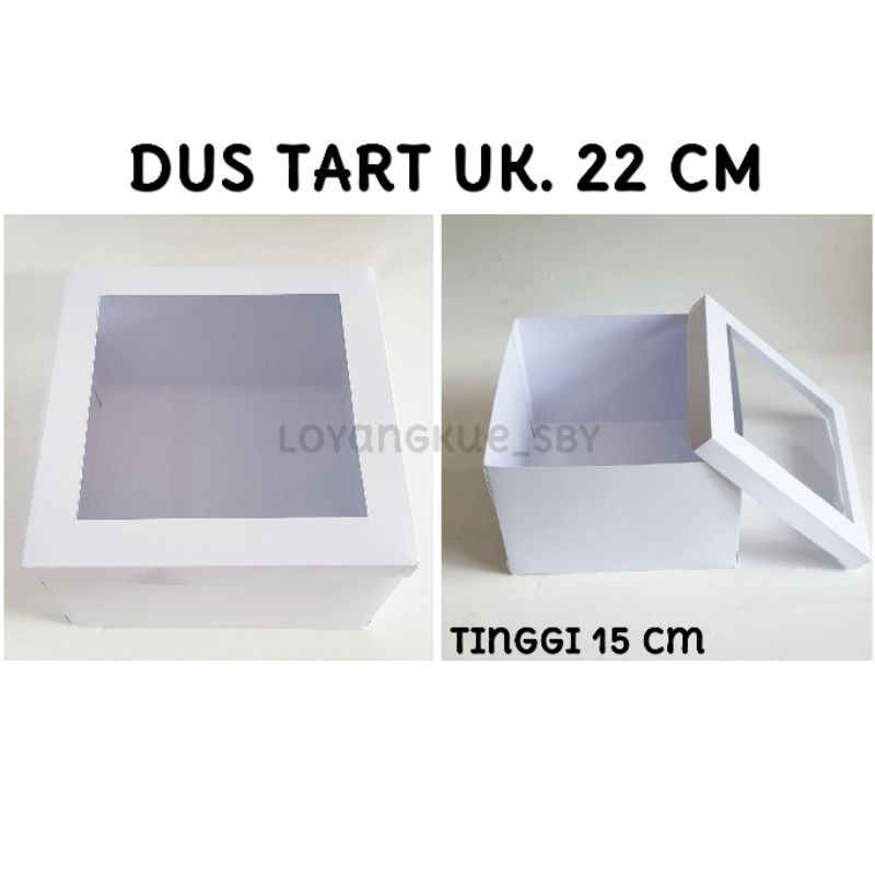 

DUS TART / DUS KUE TART 22 x 22 cm