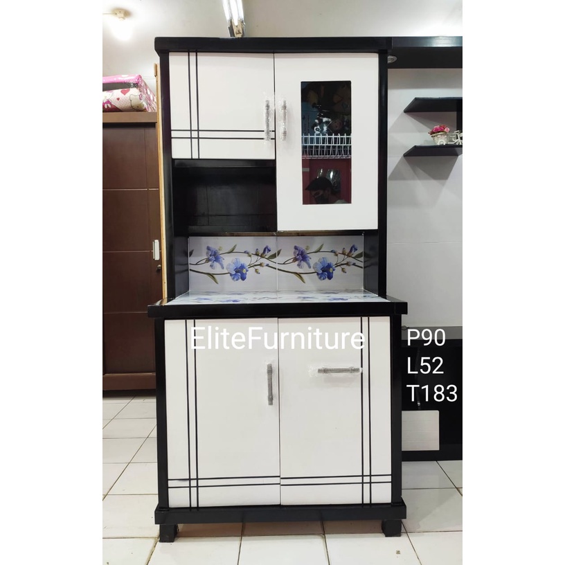 Lemari sayur 2pintu Rak sayur 2 pintu / Lemari sayur minimalis / Lemari sayur 2pintu putih