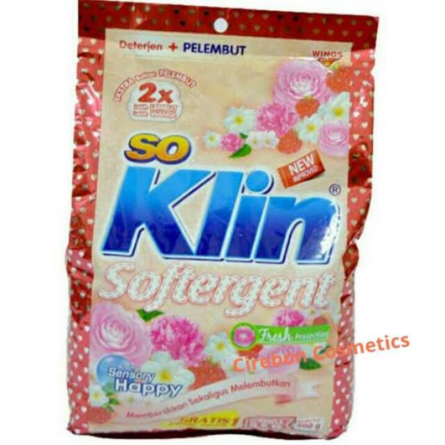 Soklin powder detergent 770gr