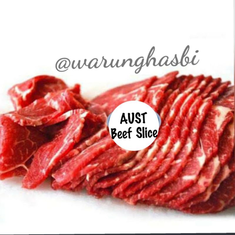 

PROMO 1kg AUS Beef Slice