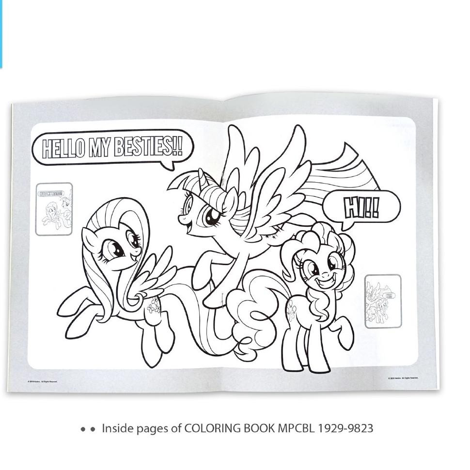 My Little Pony Girl Squad Coloring Book L - Adinata / Buku Mewarnai Anak (KODE 6589)