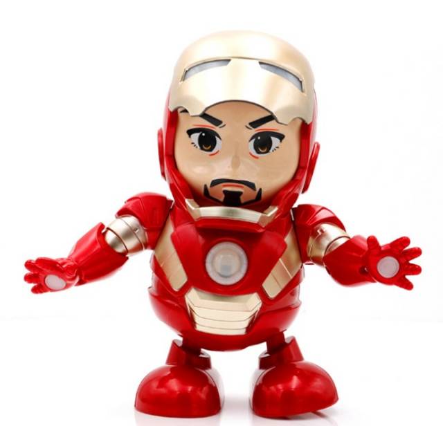 Mainan Anak Dance Robot Hero Character IronMan,Spiderman,Bumble Bee Limited