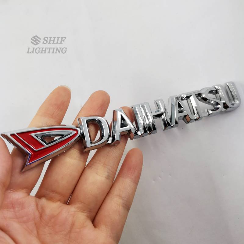 1pc Stiker Emblem Badge Logo Daihatsu Bahan Abs Untuk Mobil Daihatsu