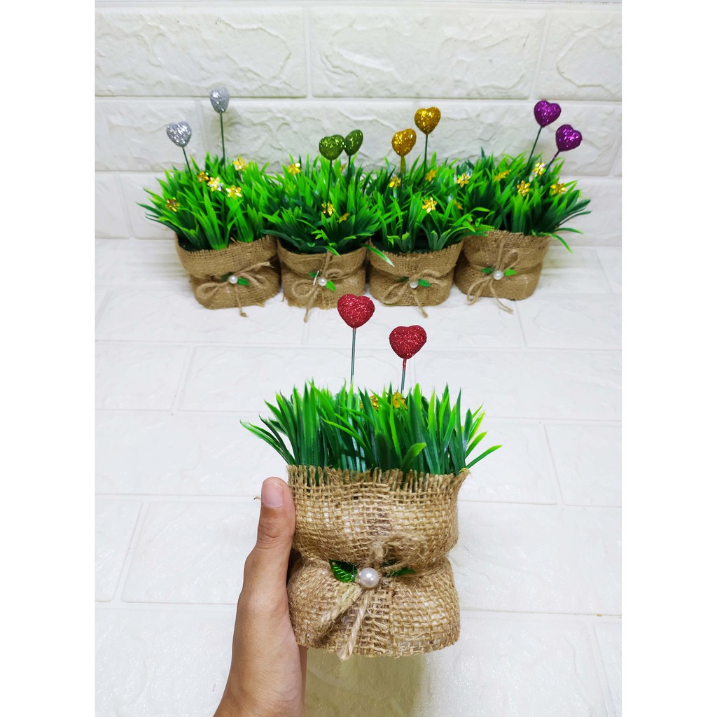 Pajangan Rumput Kunang-Kunang - Pajangan Imitasi Dekorasi Cantik