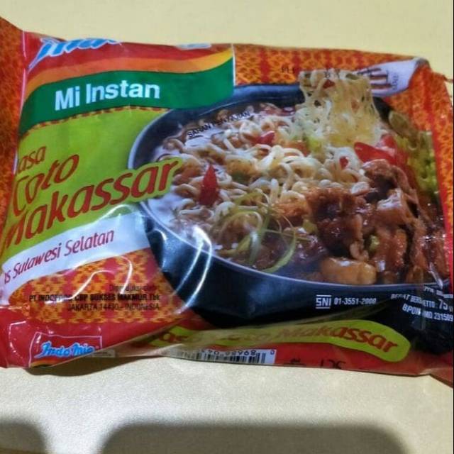 

INDOMIE COTO MAKASSAR 70 g isi 5 bks