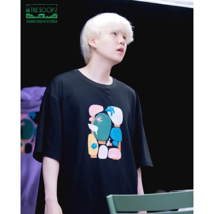 T-SHIRT K-POP / KAOS K-SHOW BTS IN THE SOOP2 / REAL PICTURE / IMPORT