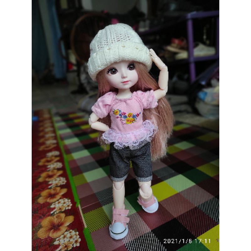 mainan anak boneka barbie baju barbie bjd doll 30cm