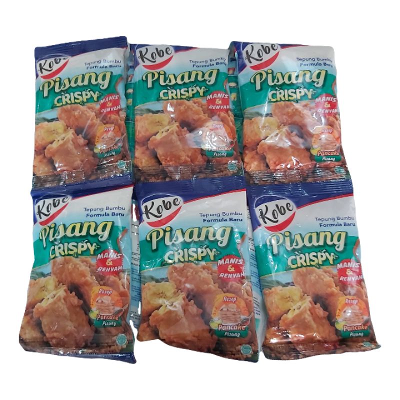 

Tepung Pisang Crispy Kobe 10pcs Serenceng