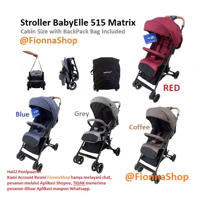 harga stroller baby elle matrix