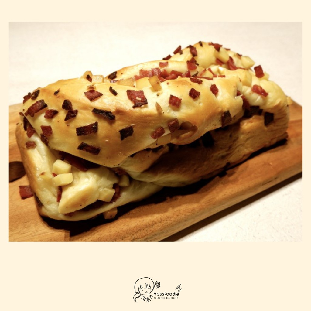 

Babka Ham & Cheese Bread