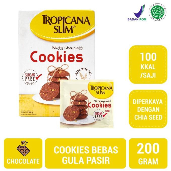 

Tropicana Slim Cookies Nutty Chocolate