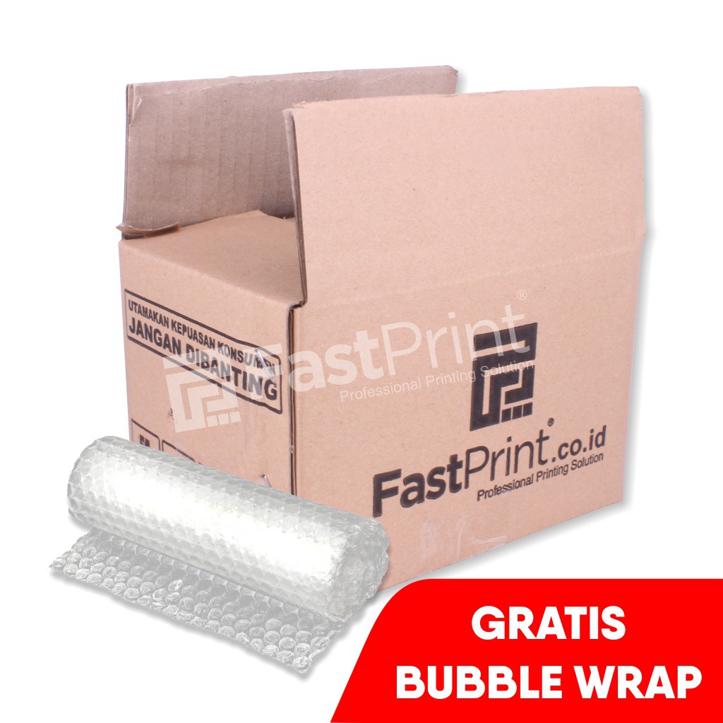 Packing Tambahan Box Kardus Double Wall FREE BUBBLE WRAP