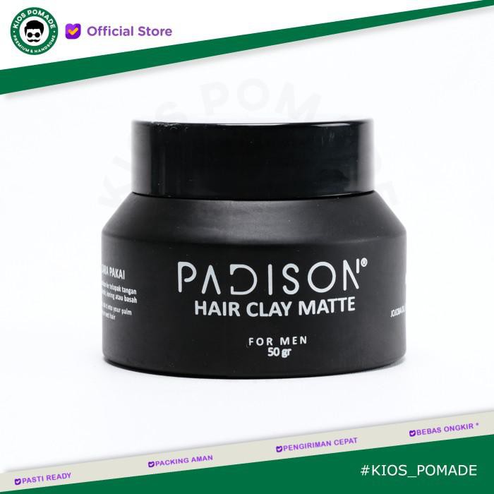 Hair Pomade / Pomade Clay Padison Hair Clay Matte (50 Gram)