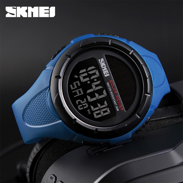 SKMEI 1405 Jam Tangan Pria Digital Solar Anti Air WATCHKITE WKOS