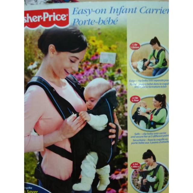 fisher price easy on infant carrier