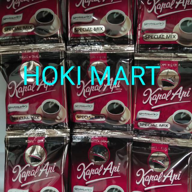 

Kapal api kopi special mix 10pcs Rp12000