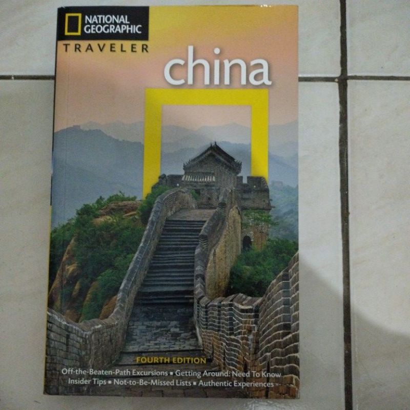 BUKU TRAVELER CHINA - NATIONAL GEOGRAPHIC BERBAHASA INGGRIS