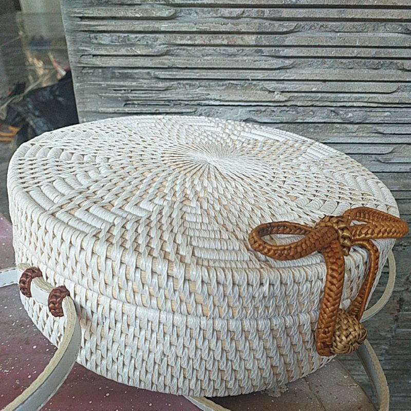 TAS ROTAN termurah / Rattan Bags / Tote BAG / Tombol busur panah
