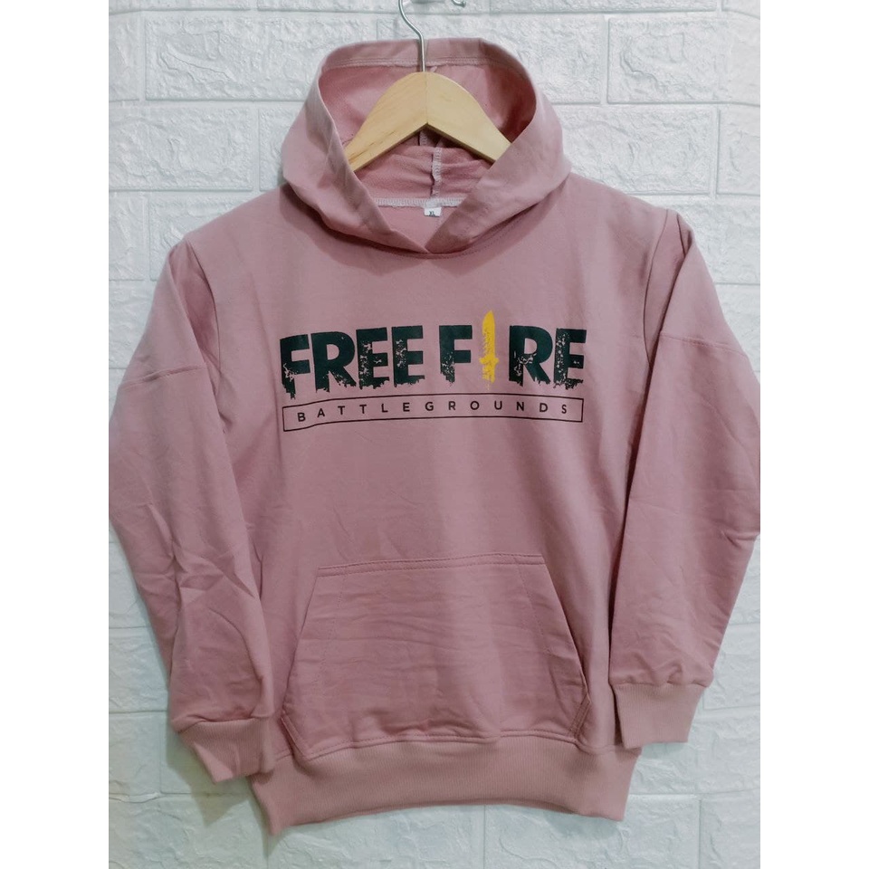 Jaket / Hoodie / Sweater Anak Free Fire Bahan Fleece Cotton Tebal Kualitas Premium 7-8 TAHUN-5