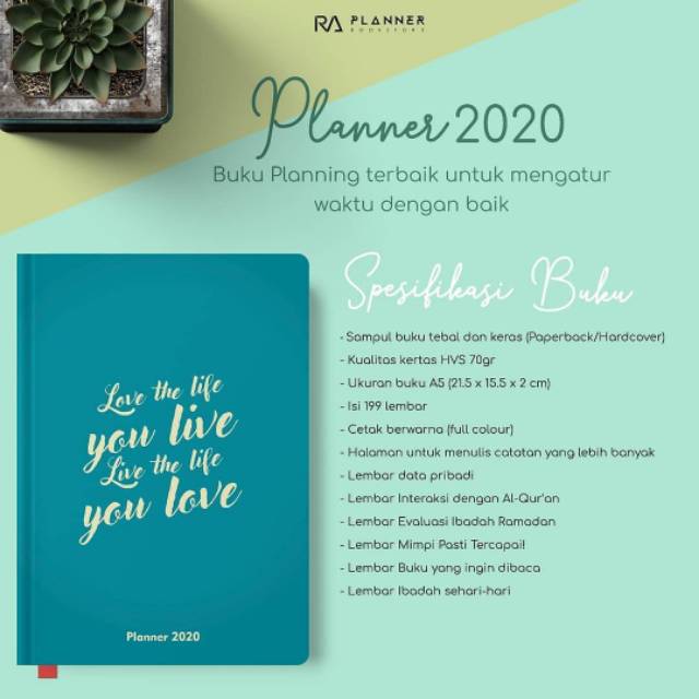 

Planner 2020 (READY STOCK ga pke PO)