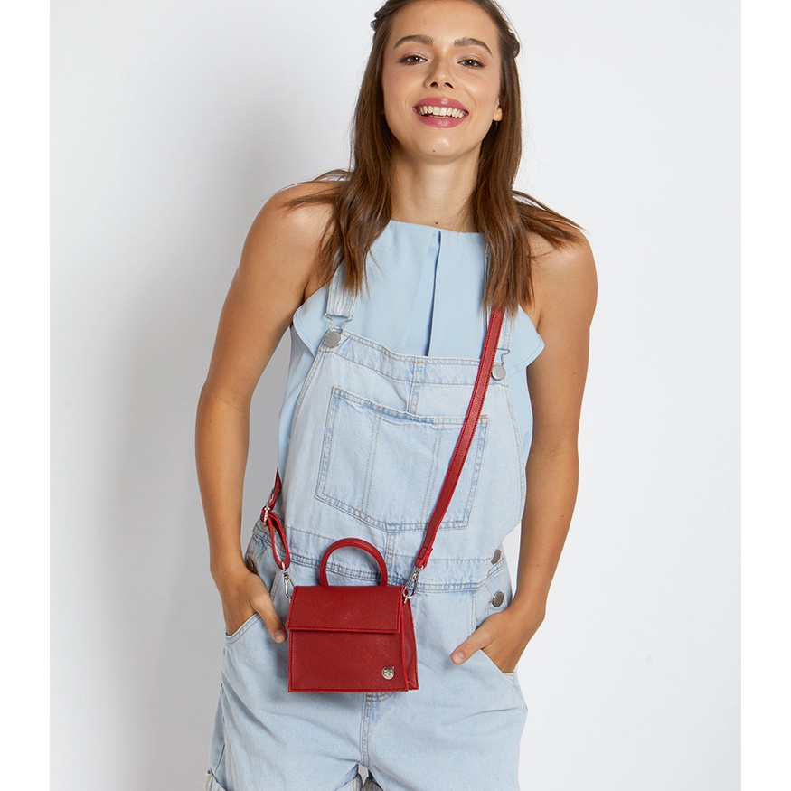 KYNDA MAROON BAG BT7952M2 BRUNBRUN PARIS ORIGINAL TAS JINJING KECIL WANITA/TAS SELEMPANG KECIL WANIT