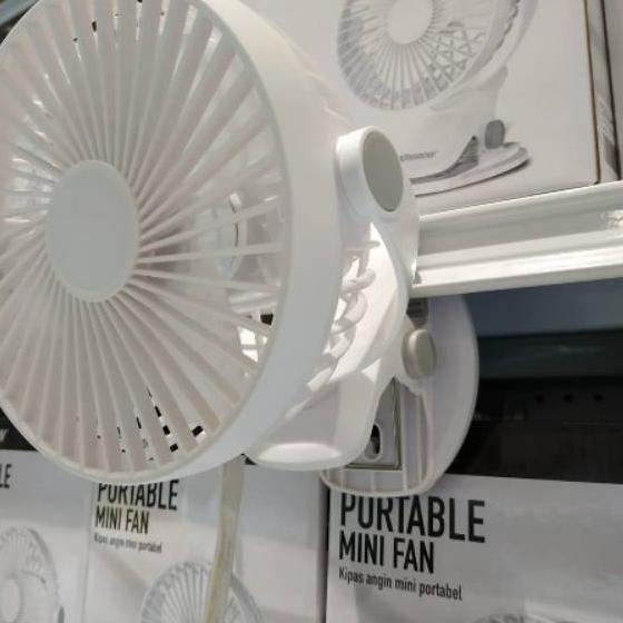 ➬ KRISBOW - KIPAS ANGIN JEPIT / KIPAS ANGIN PORTABEL / KIPAS ANGIN MINI ACE ❉
