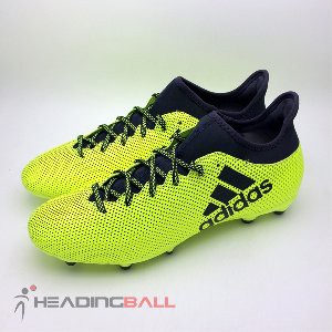 Baru  Sepatu Bola Adidas Original X 17 3 FG Solar Yellow S82366 BNIB