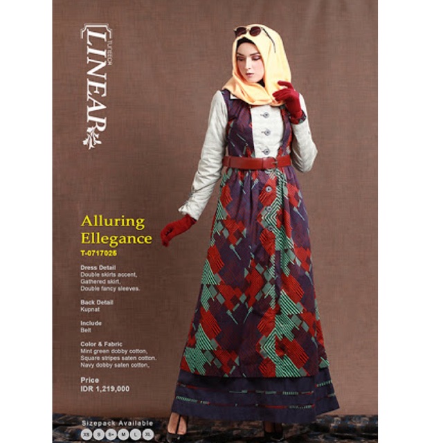 NWT Tuneeca Linear Size S