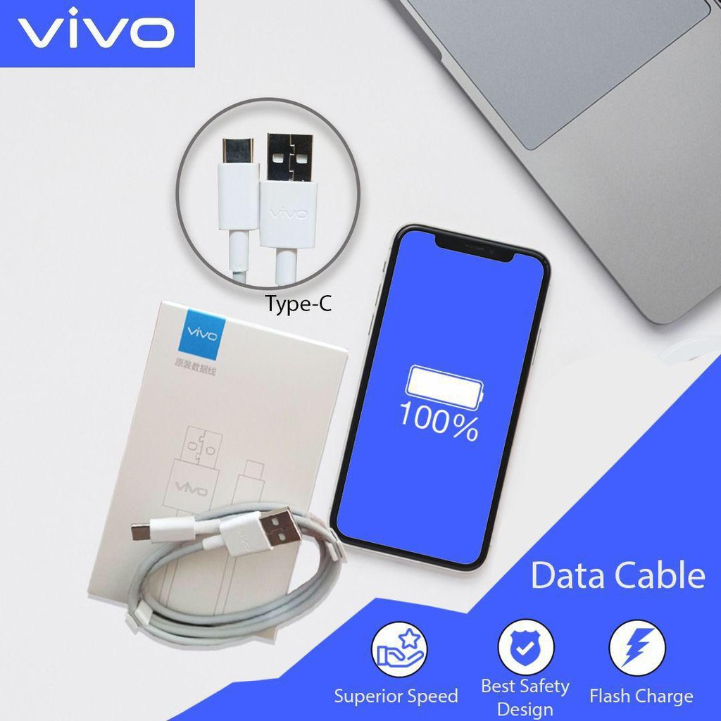 BM070 Kabel data Vivo fast Charging tipe c usb original v19 y20 y30 y50 X50pro X50 MA153