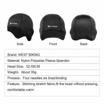 Topi Helm Sepeda Hat Winter Thermal Fleece / Topi Helm Sepeda Gowes Helm Sepeda Dewasa / Kupluk Sepeda Mtb Topi Kupluk Sepeda / Topi Sepeda Gowes Topi Sepeda Pria Topi Sepeda Wanita / Topi Helm Sepeda Gowes Murah Berkualitas Lembut Lentur Nyaman Aman