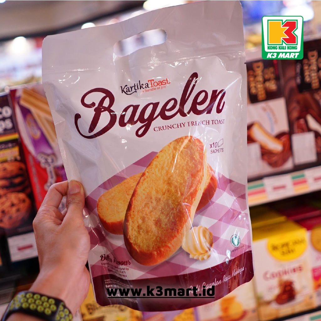 

Kartika Toast Bagelen Butter 10s 195gr