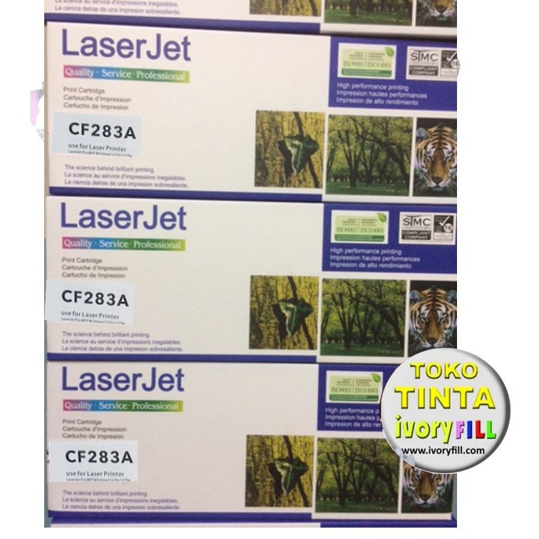 Toner Cartridge Compatible CF 283A 83A M125a M127fn M225dn M225dw M201