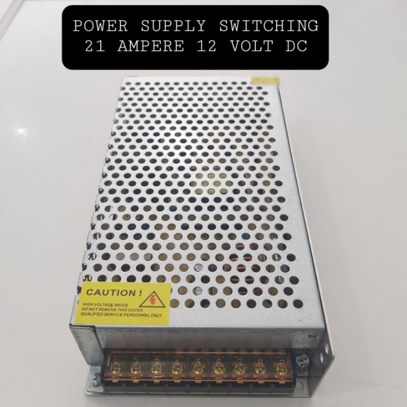 POWER SUPPLY SWITCHING 20 AMPERE 12 VOLT JARING PSU LED CCTV 20A 12V